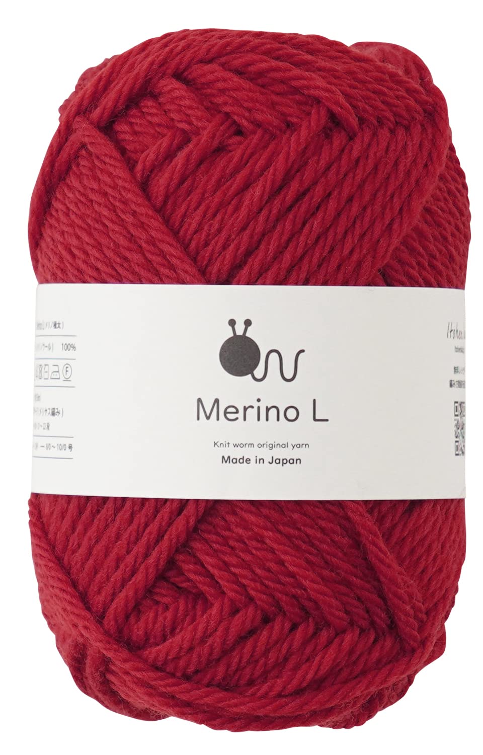 Amazon | 原ウール knitworm 毛糸 メリノ L 極太 40g (約56m) ウール